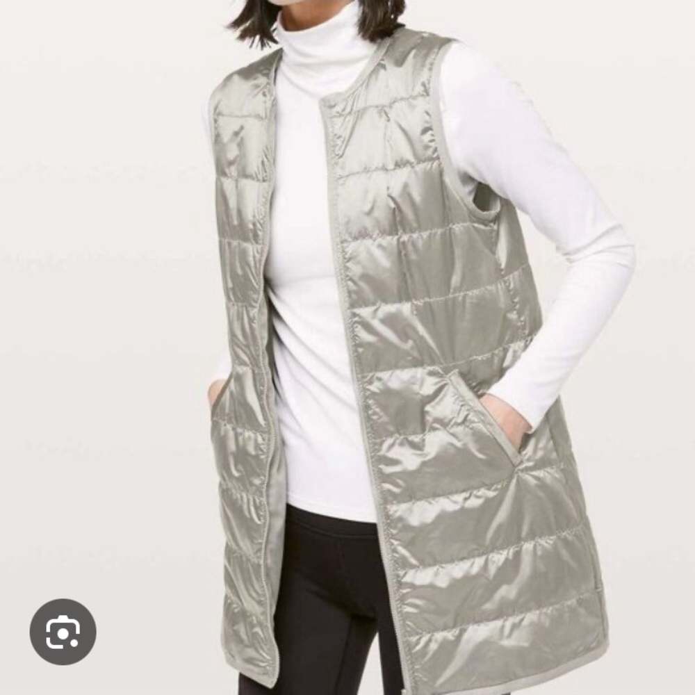 SOLD-Lululemon Athletica Black Quilted Vest